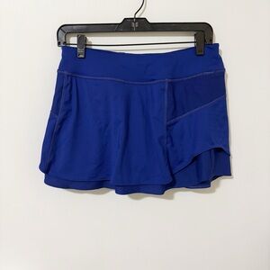 Athleta Size S Blue Workout Athletic Tennis Skort Skirt